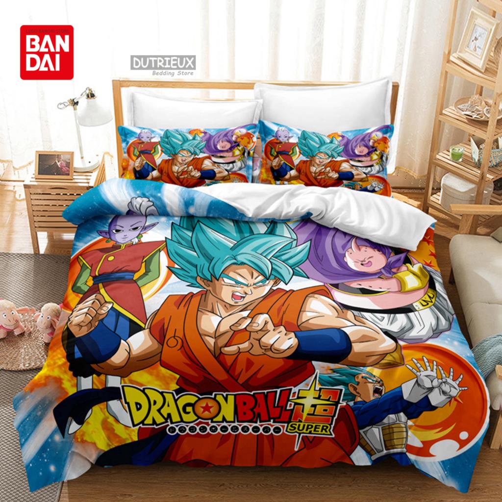 Home Textiles Bedding - Japanese Anime Dragon Ball Bedding Set