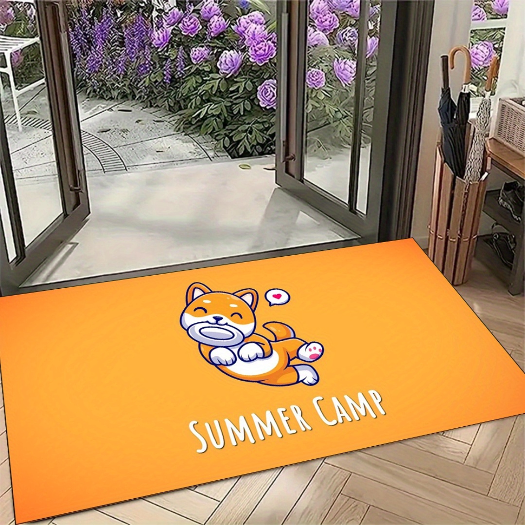 Floor mat with cute cartoon im - Home Textiles Images บทวิจารณ์และราคา