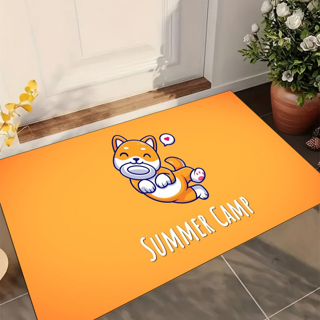 Floor mat with cute cartoon im - Home Textiles Images บทวิจารณ์และราคา