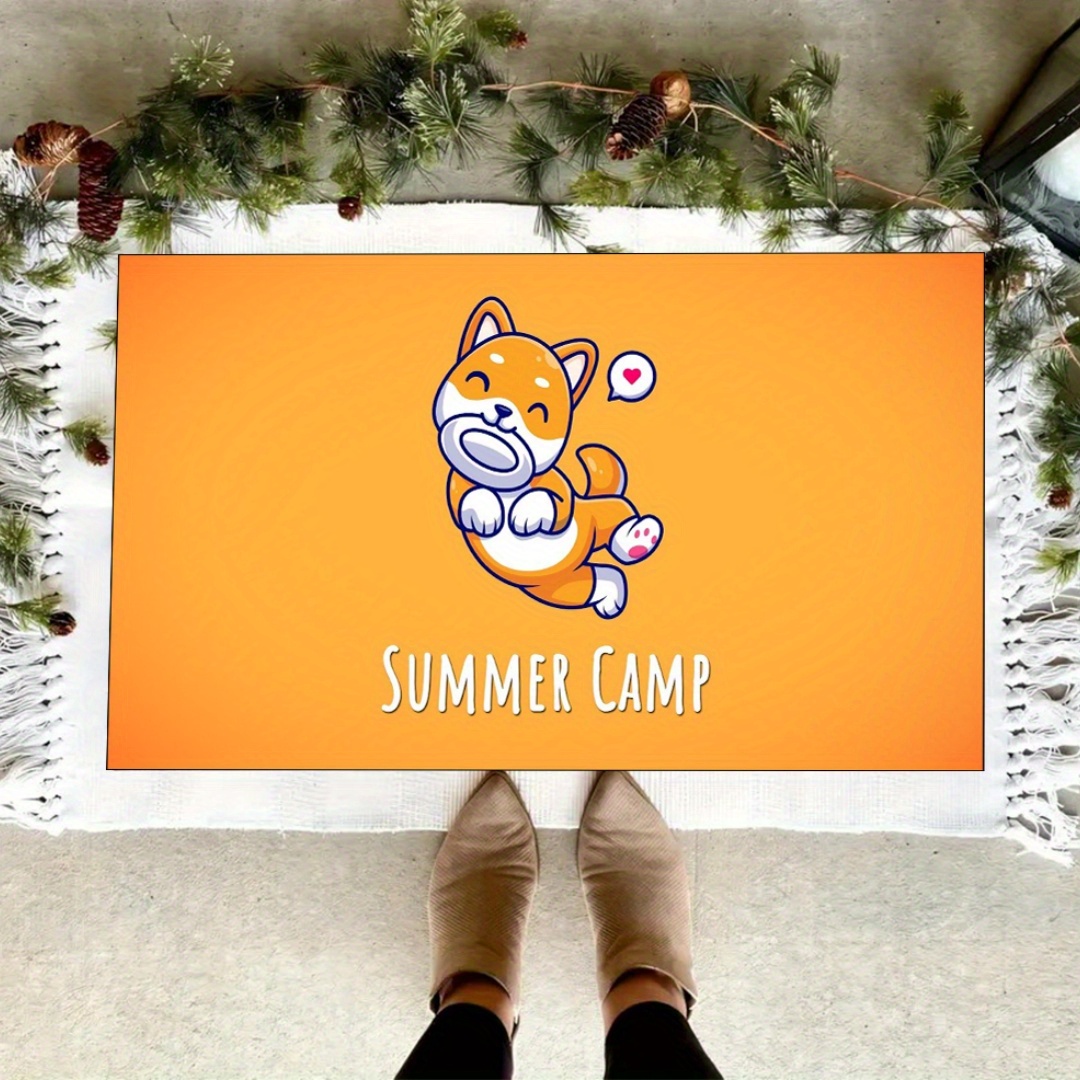 Floor mat with cute cartoon im - Home Textiles Images บทวิจารณ์และราคา