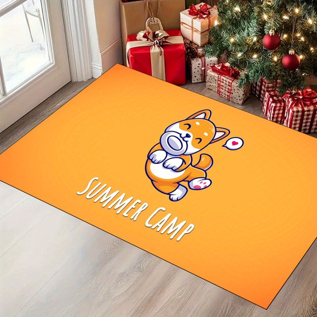 Floor mat with cute cartoon im - Home Textiles Images บทวิจารณ์และราคา