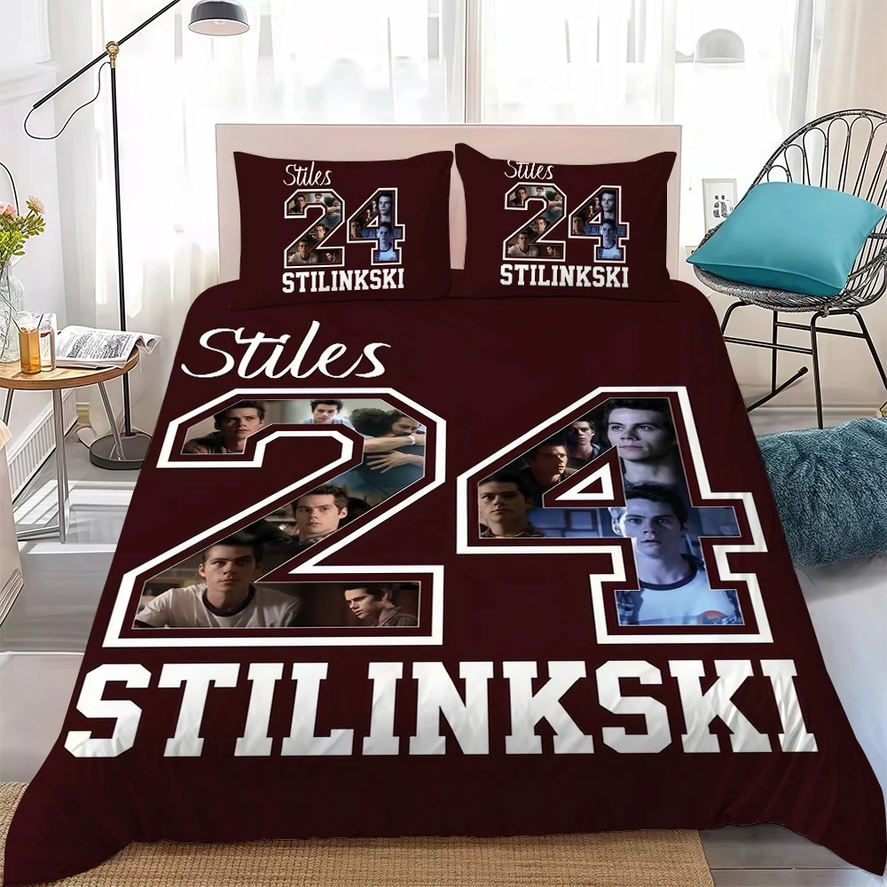 TV Teen Wolf Bedding Set Werew - Home Textiles Bedding บทวิจารณ์และราคา