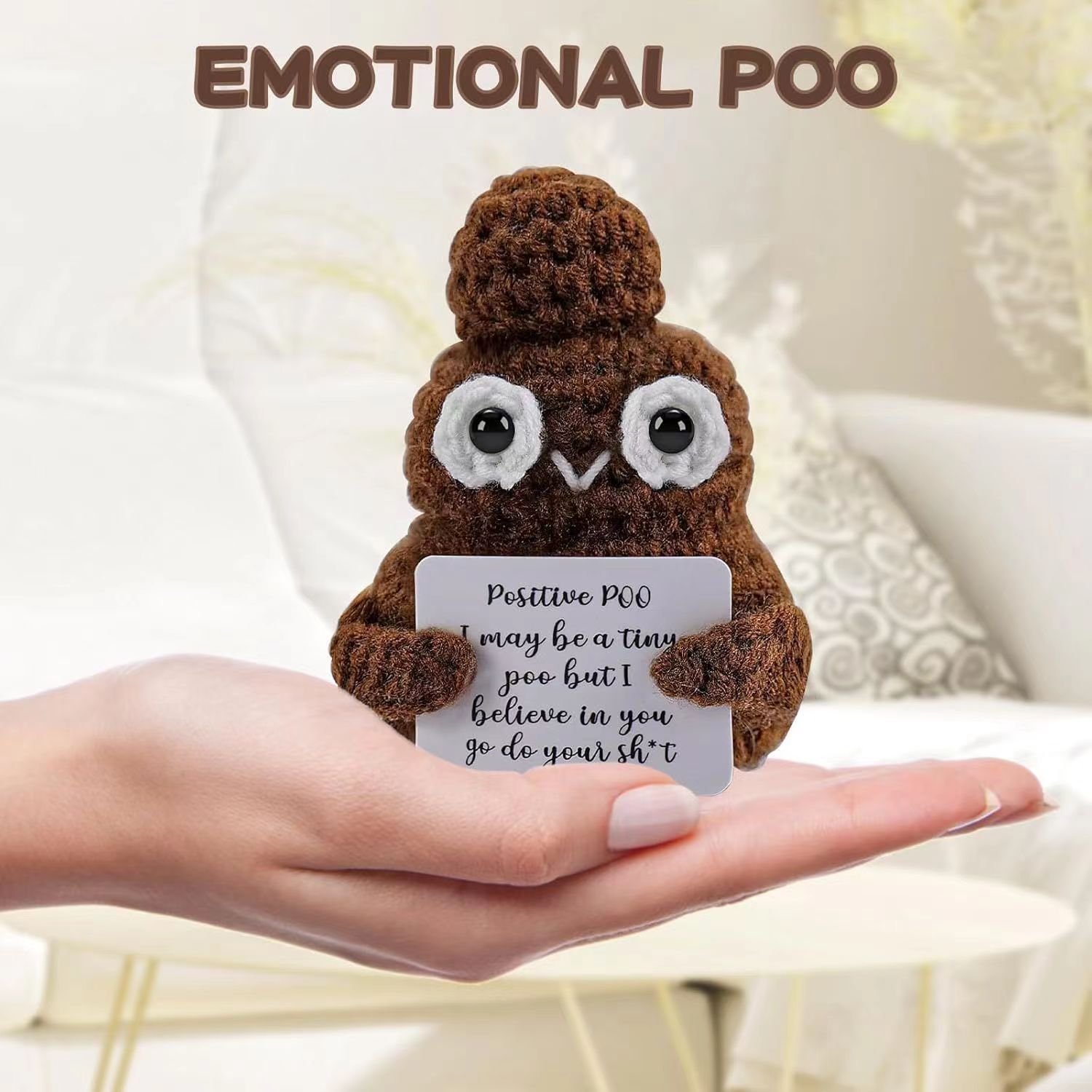 Handmade Funny Crochet Emotion - Home Textiles Today บทวิจารณ์และราคา