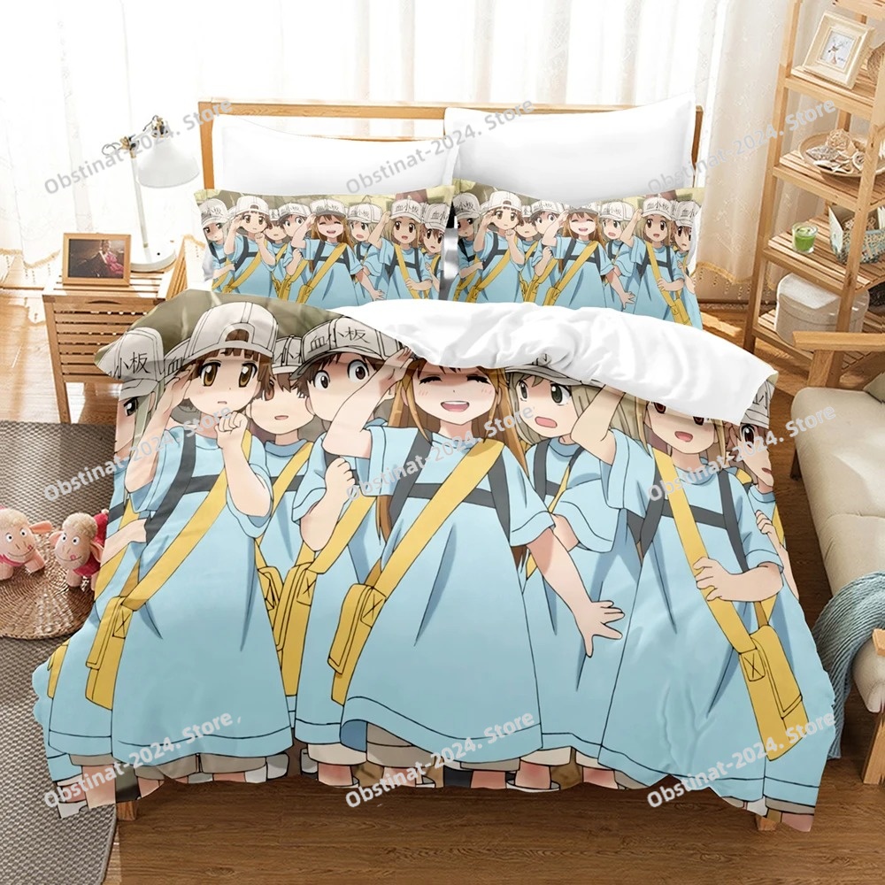 3d Print Cells At Work Cartoon - Home Textiles Images บทวิจารณ์และราคา