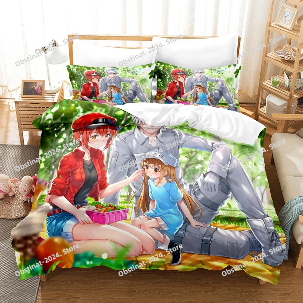3d Print Cells At Work Cartoon - Home Textiles Images บทวิจารณ์และราคา