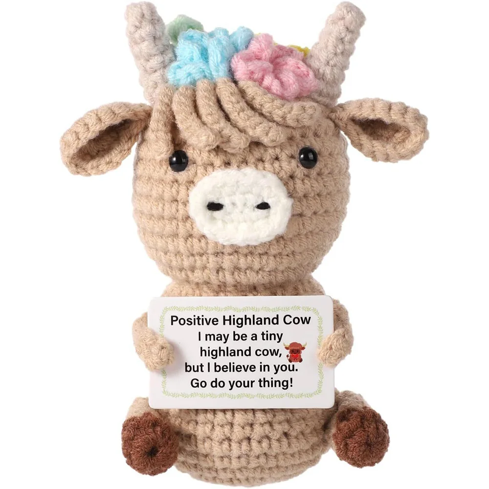 Crochet Emotional Cow Doll Dec - Home Textiles Today บทวิจารณ์และราคา