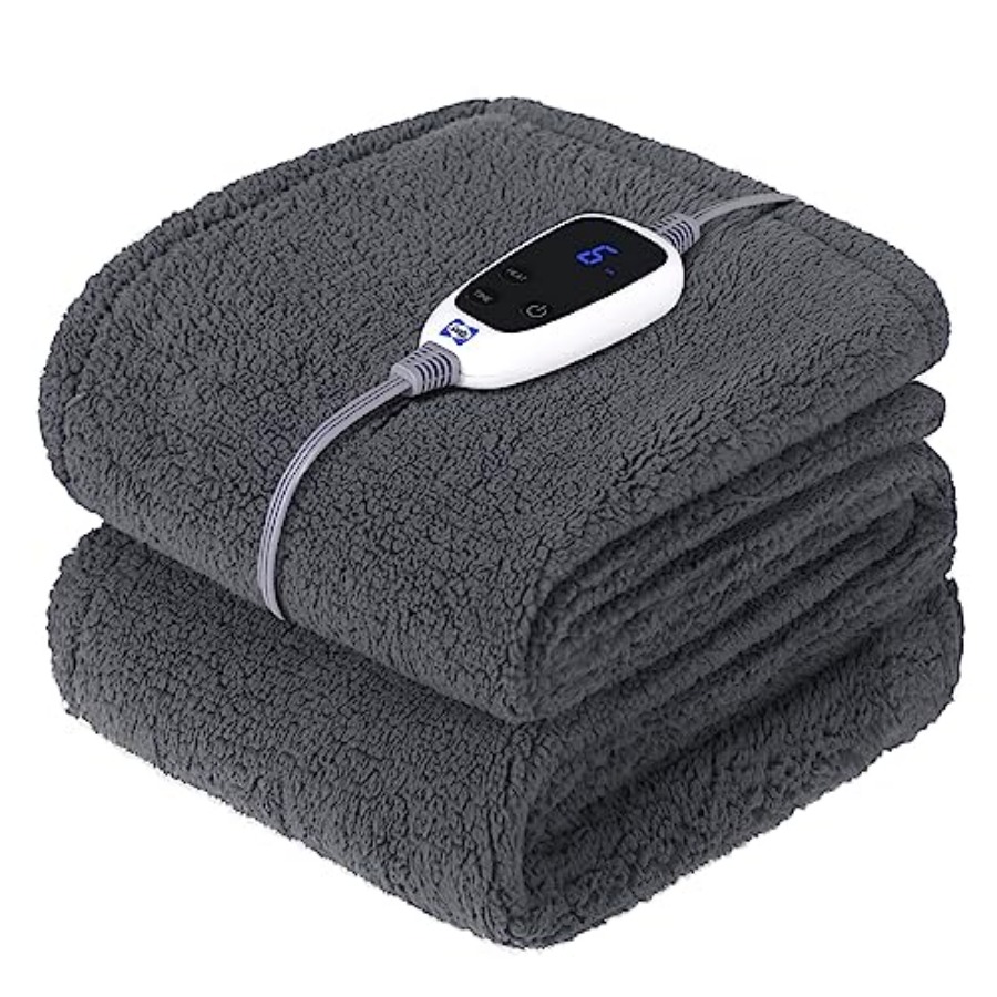 Electric Blanket Heated Throw  - Electric Blanket Heated บทวิจารณ์และราคา