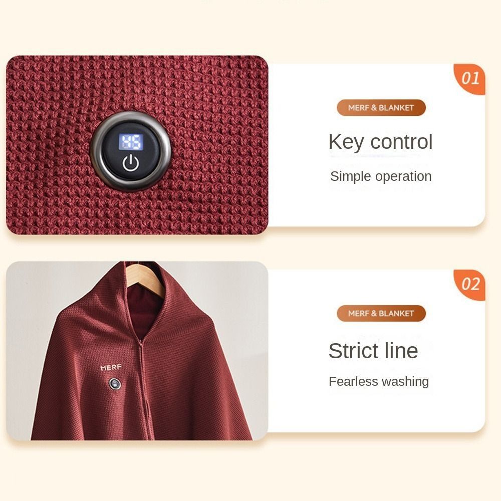 Fashion Wearable USB Electric  - Electric Blanket Heated บทวิจารณ์และราคา