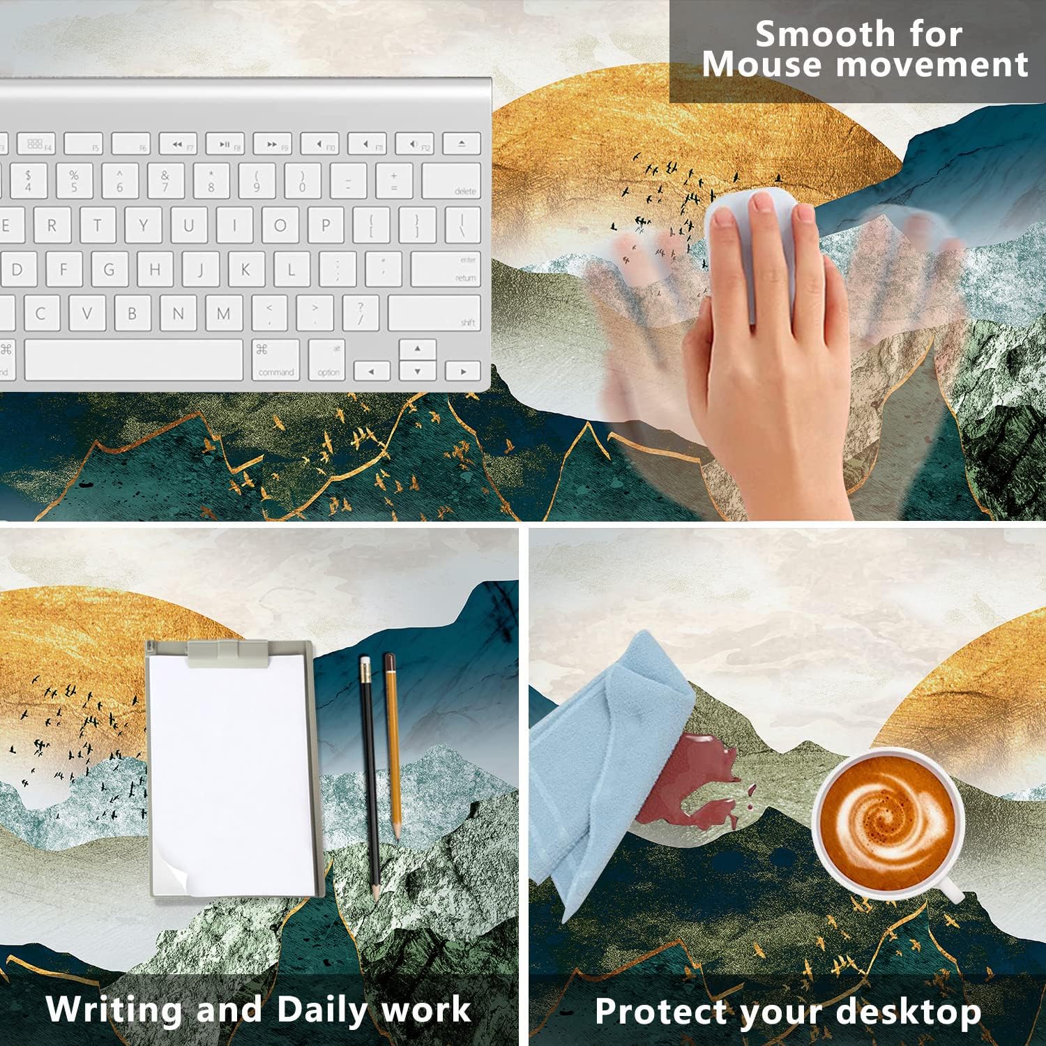 1pc Custom Photo Mouse Pad - P - Home Textiles Images บทวิจารณ์และราคา