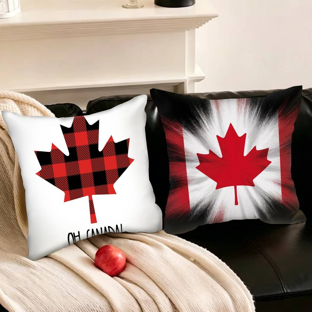 Maple leaf Canada Flag  Variou - Home Textiles Canada บทวิจารณ์และราคา