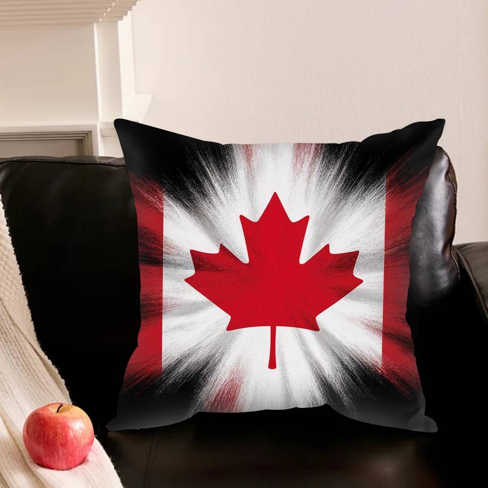 Maple leaf Canada Flag  Variou - Home Textiles Canada บทวิจารณ์และราคา