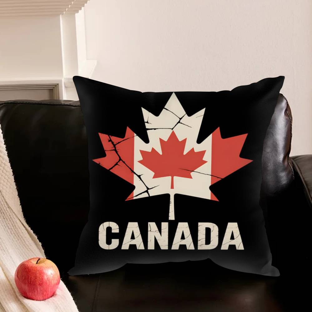 Maple leaf Canada Flag  Variou - Home Textiles Canada บทวิจารณ์และราคา