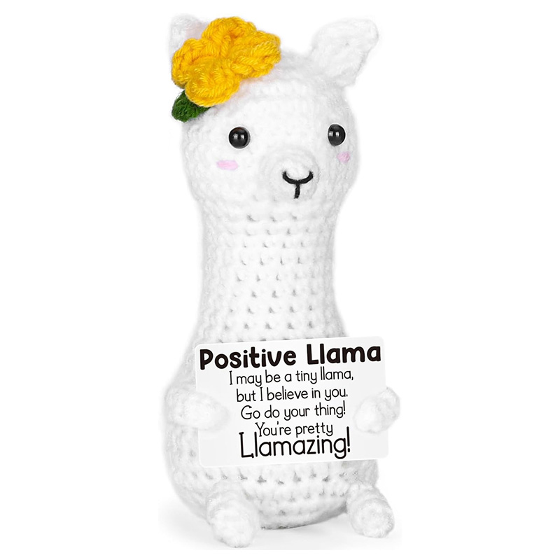 Funny Handmade Crochet Llama P - Home Textiles Today บทวิจารณ์และราคา