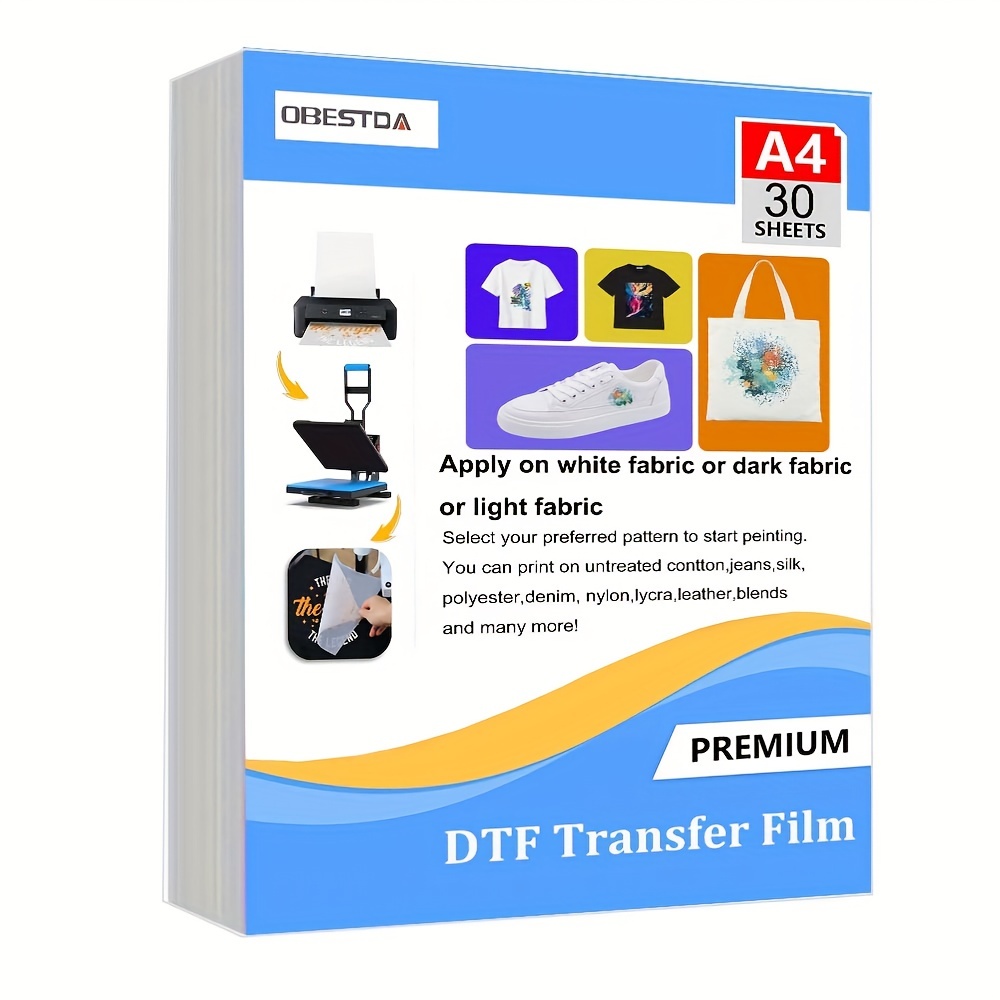 A4 30 Pcs DTF Transfer Film PE - Electric Blanket Heated บทวิจารณ์และราคา
