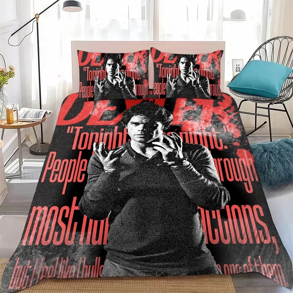D-Dexter Morgan Bedding Set D- - Home Textiles Bedding บทวิจารณ์และราคา