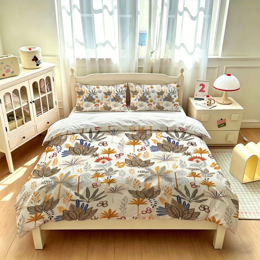 3pcs Rainforest Print Series C - Home Textiles Bedding บทวิจารณ์และราคา