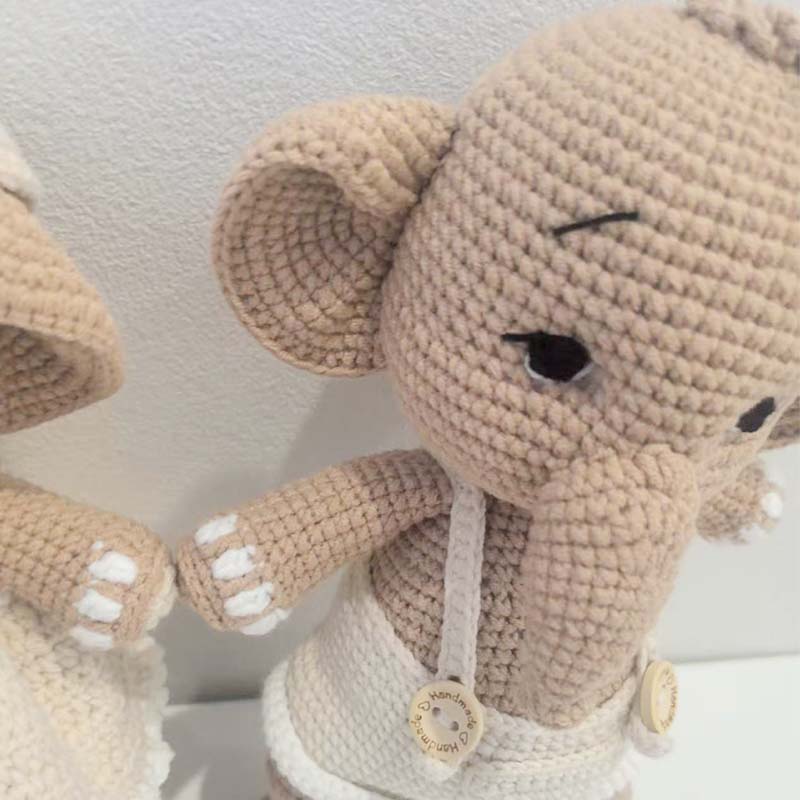 Handmade Crochet Elaphant Plus - Home Textiles Today บทวิจารณ์และราคา