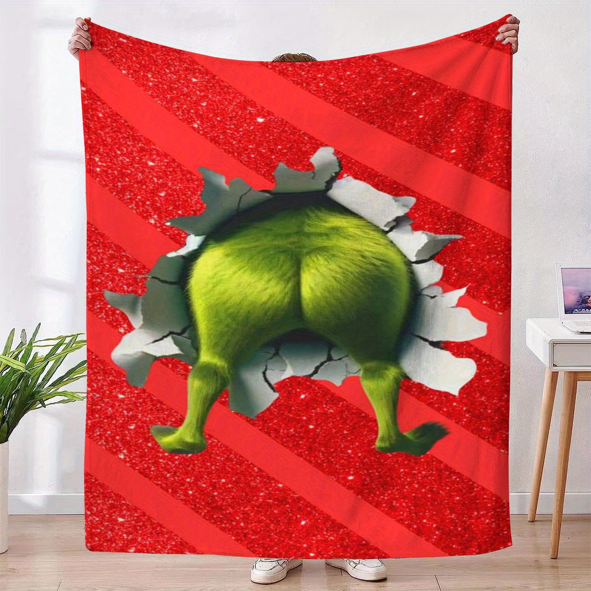 A plush wool blanket featuring - Home Textiles Images บทวิจารณ์และราคา