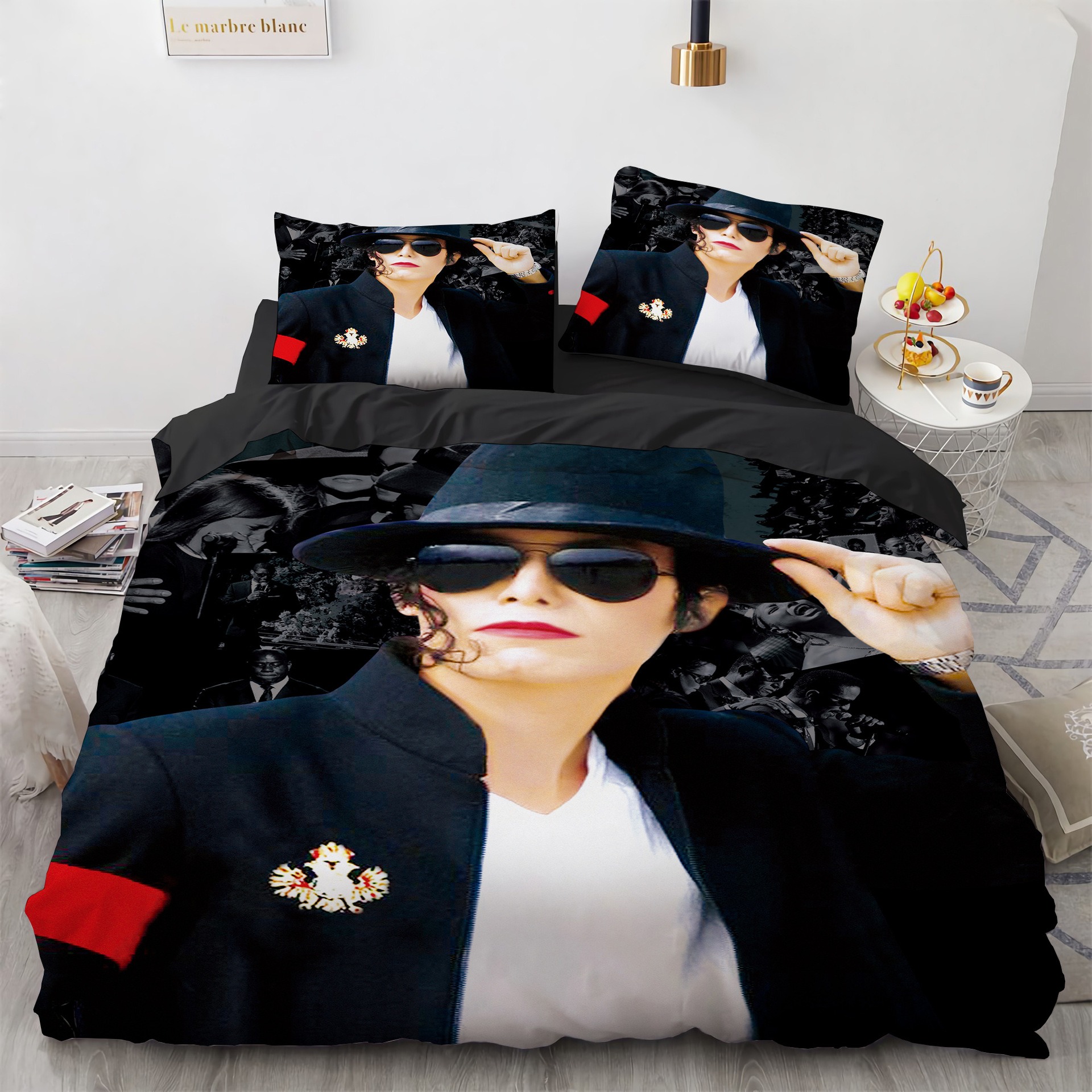 3D Printed Michael Jackson Bed - Home Textiles Bedding บทวิจารณ์และราคา