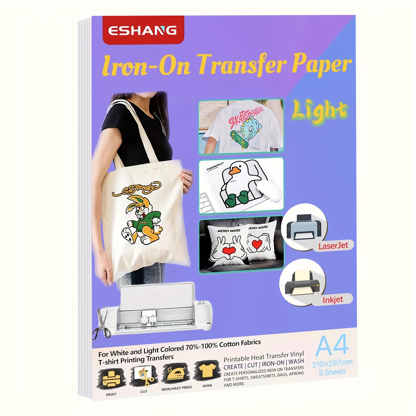 A4 Size Heat Transfer Paper Fo - Electric Blanket Heated บทวิจารณ์และราคา