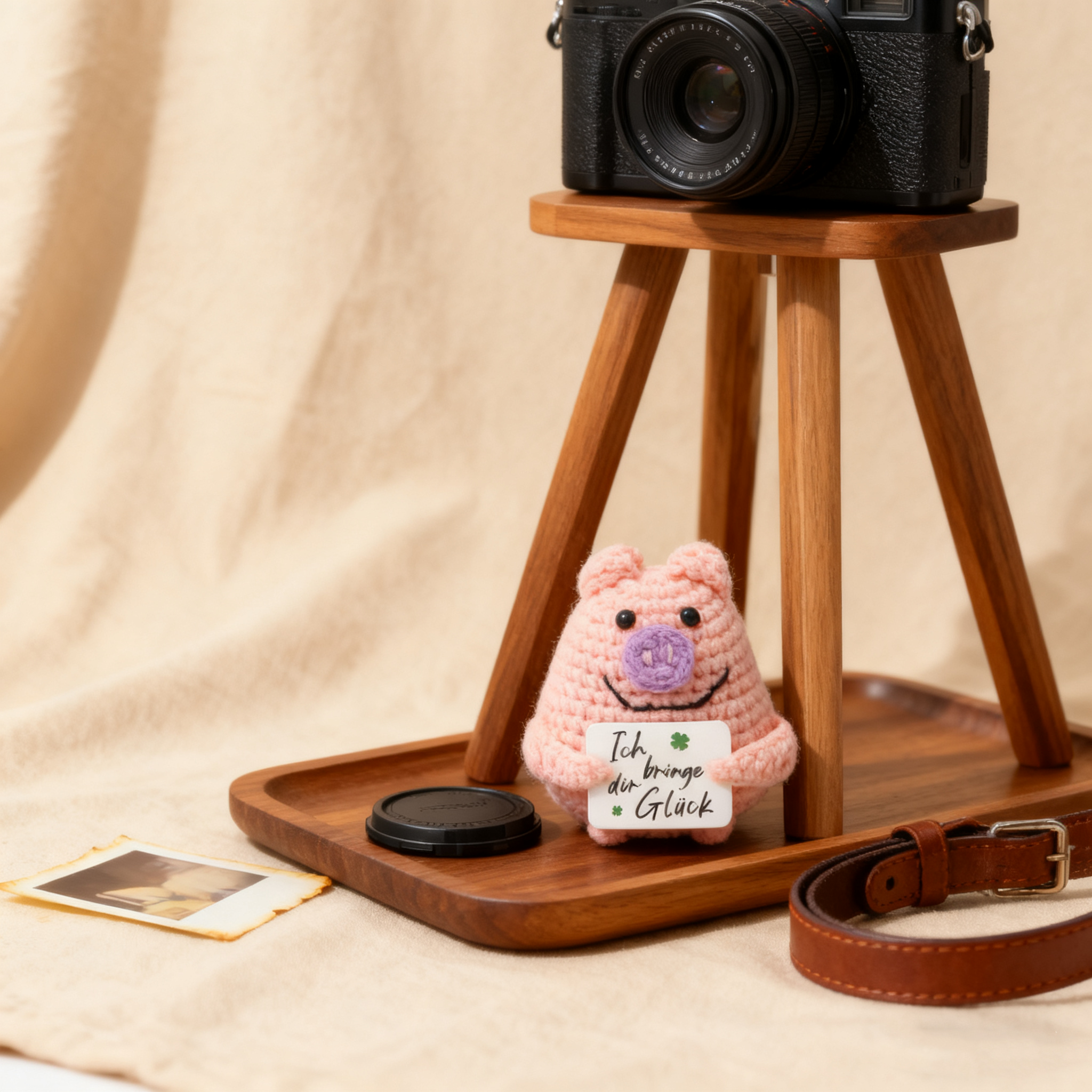 Crochet Emotional Support Pig  - Home Textiles Today บทวิจารณ์และราคา