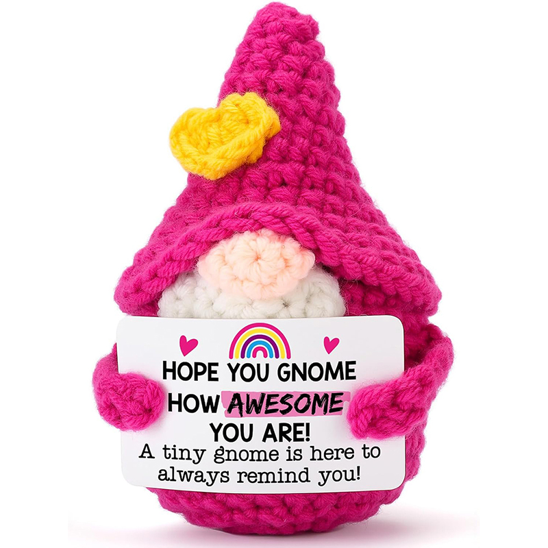 Positive Energy Crochet Gnome  - Home Textiles Today บทวิจารณ์และราคา