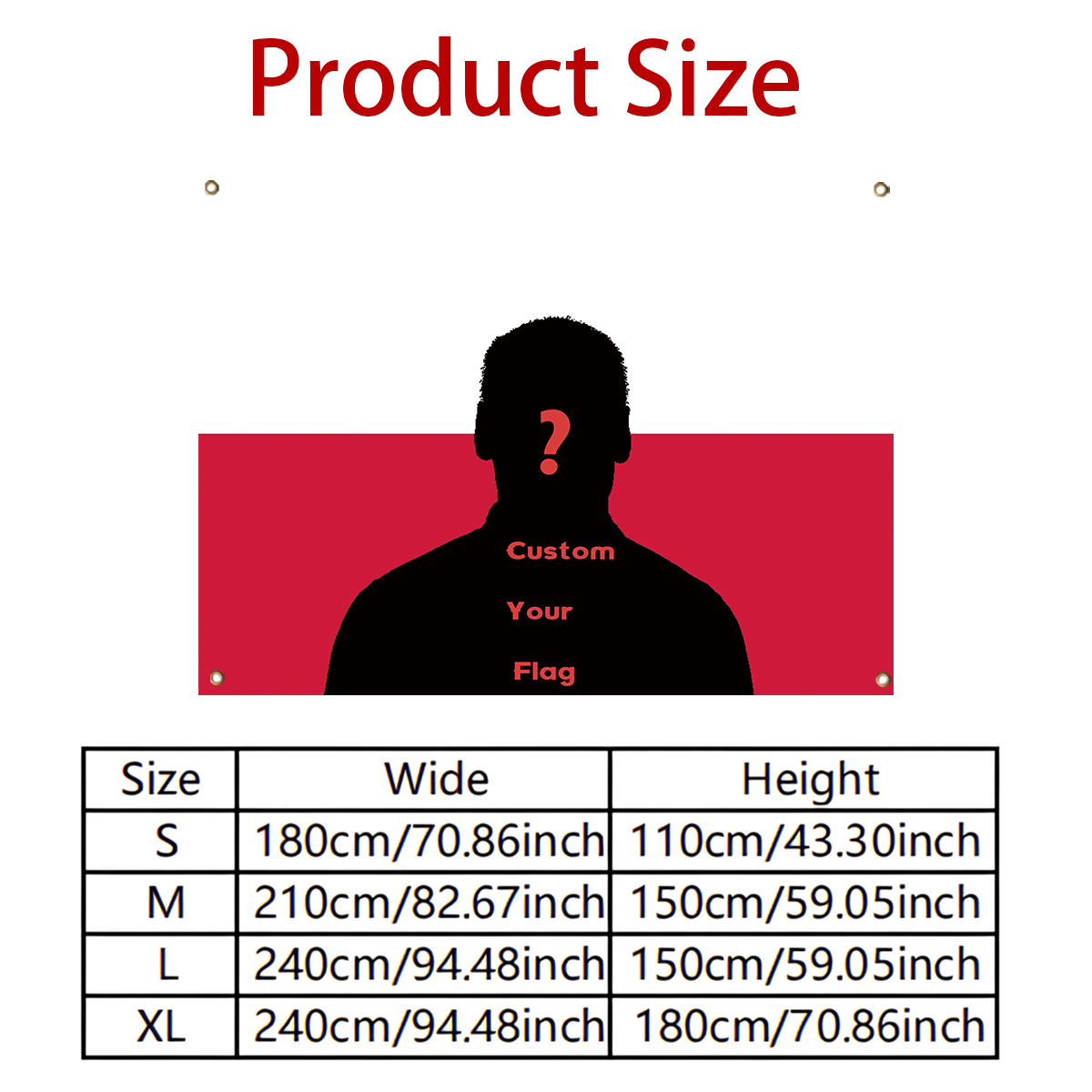 1Pc Custom Photo Polyster Flag - Home Textiles Today บทวิจารณ์และราคา