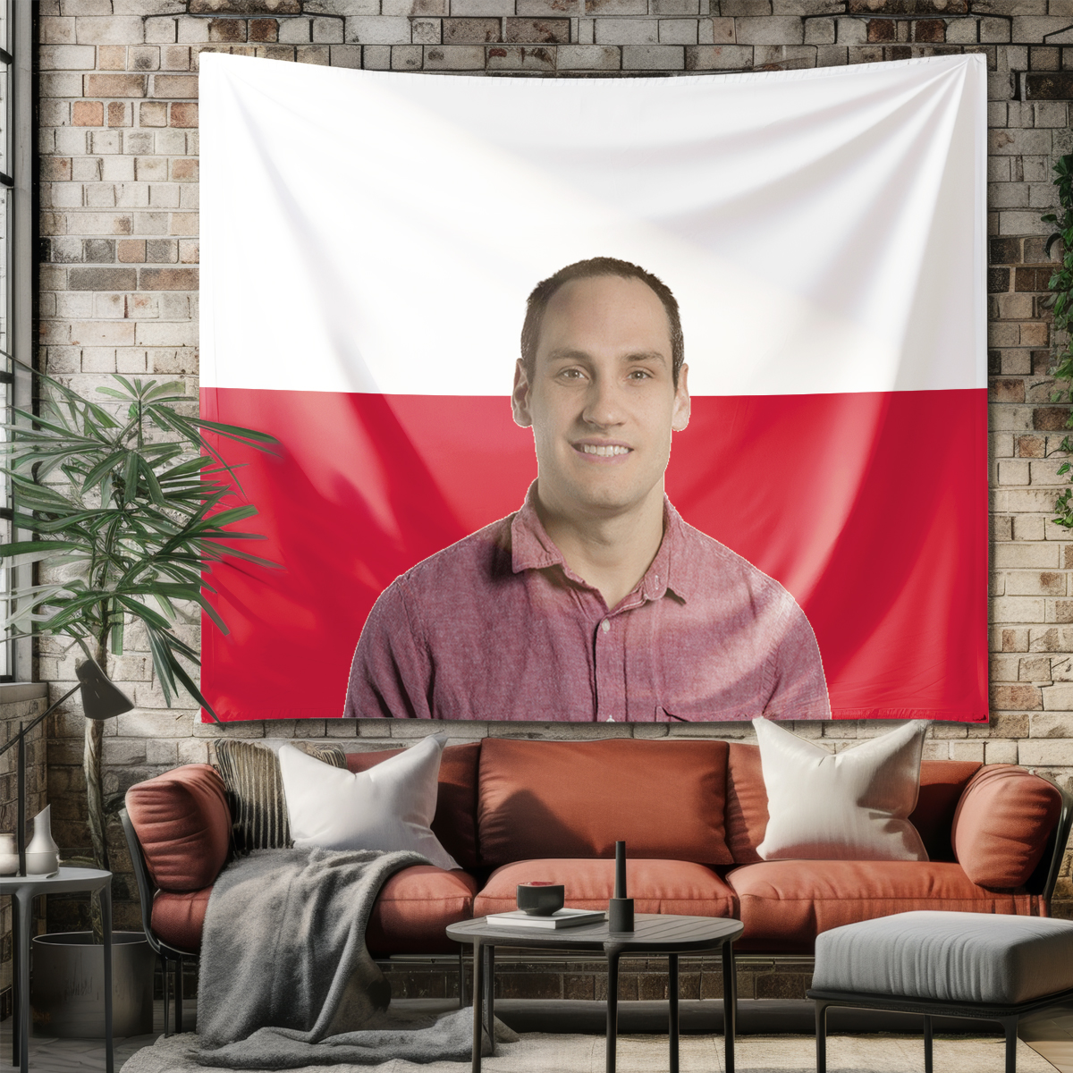 1Pc Custom Photo Polyster Flag - Home Textiles Today บทวิจารณ์และราคา