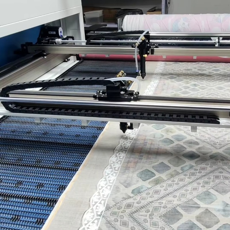 High-speed double-head laser c - Home Textile Industry บทวิจารณ์และราคา