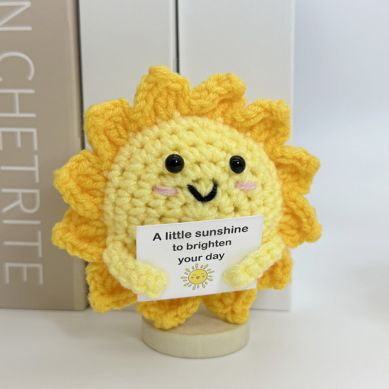 Funny Positive Crochet Sunshin - Home Textiles Today บทวิจารณ์และราคา