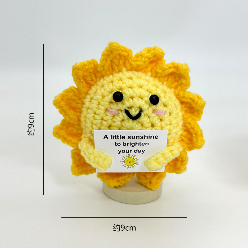 Funny Positive Crochet Sunshin - Home Textiles Today บทวิจารณ์และราคา