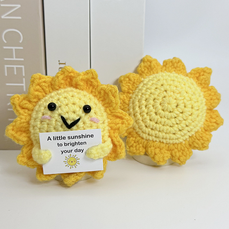 Funny Positive Crochet Sunshin - Home Textiles Today บทวิจารณ์และราคา