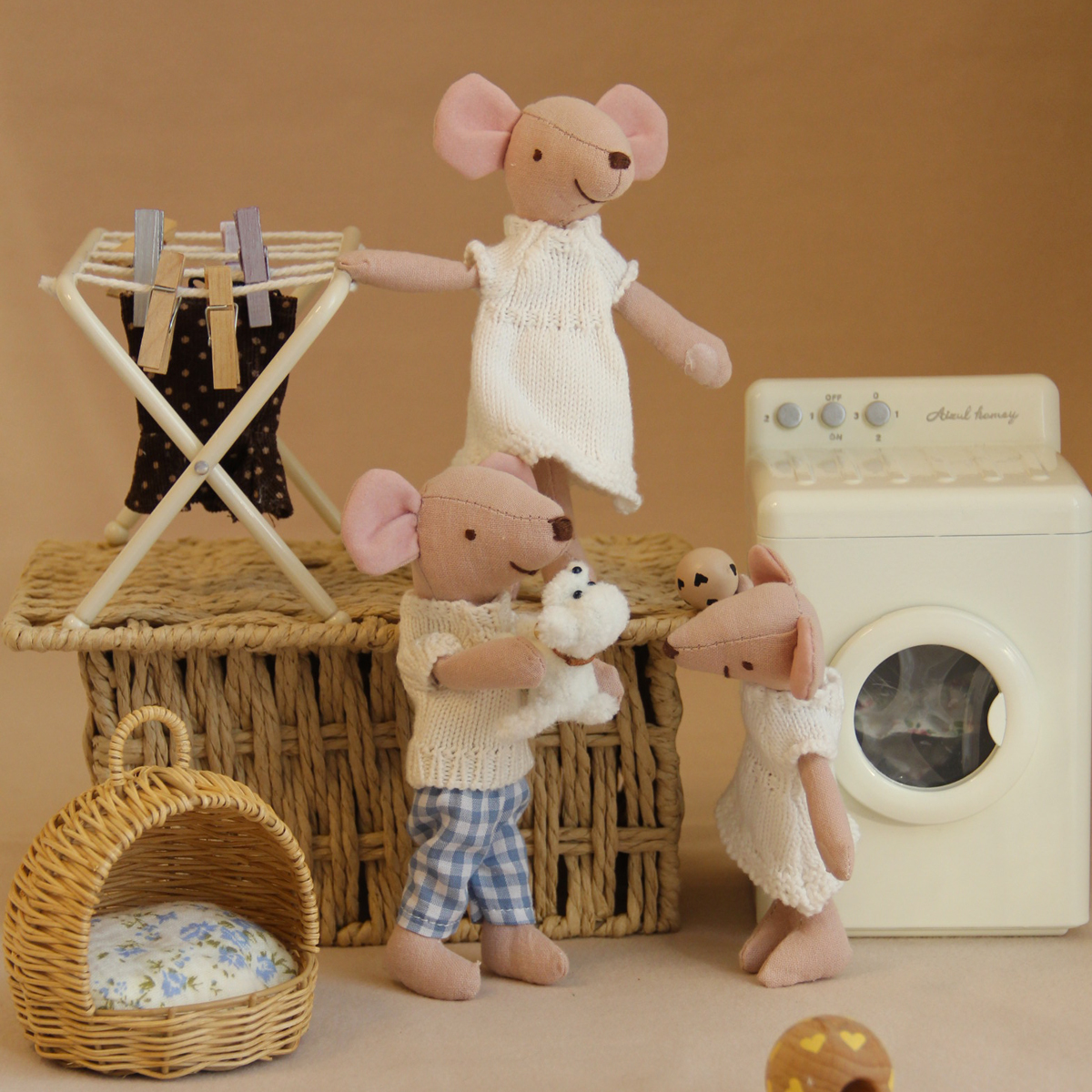 H13/15Cm Fabric Little Mouse w - Home Textiles Today บทวิจารณ์และราคา