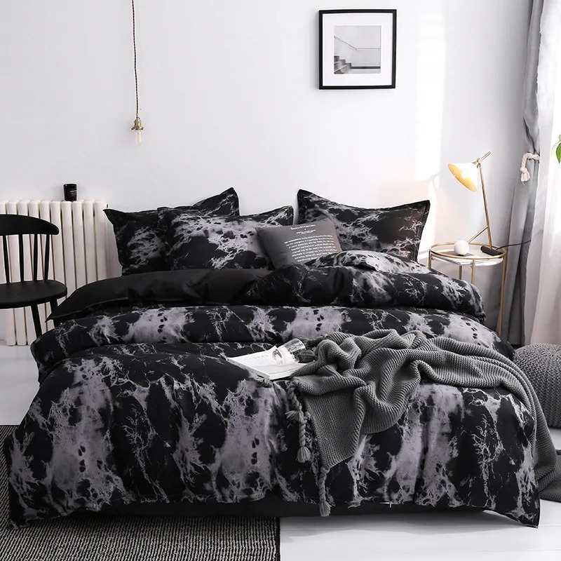 Luxury Black Bedding Comforter - Home Textiles Bedding บทวิจารณ์และราคา