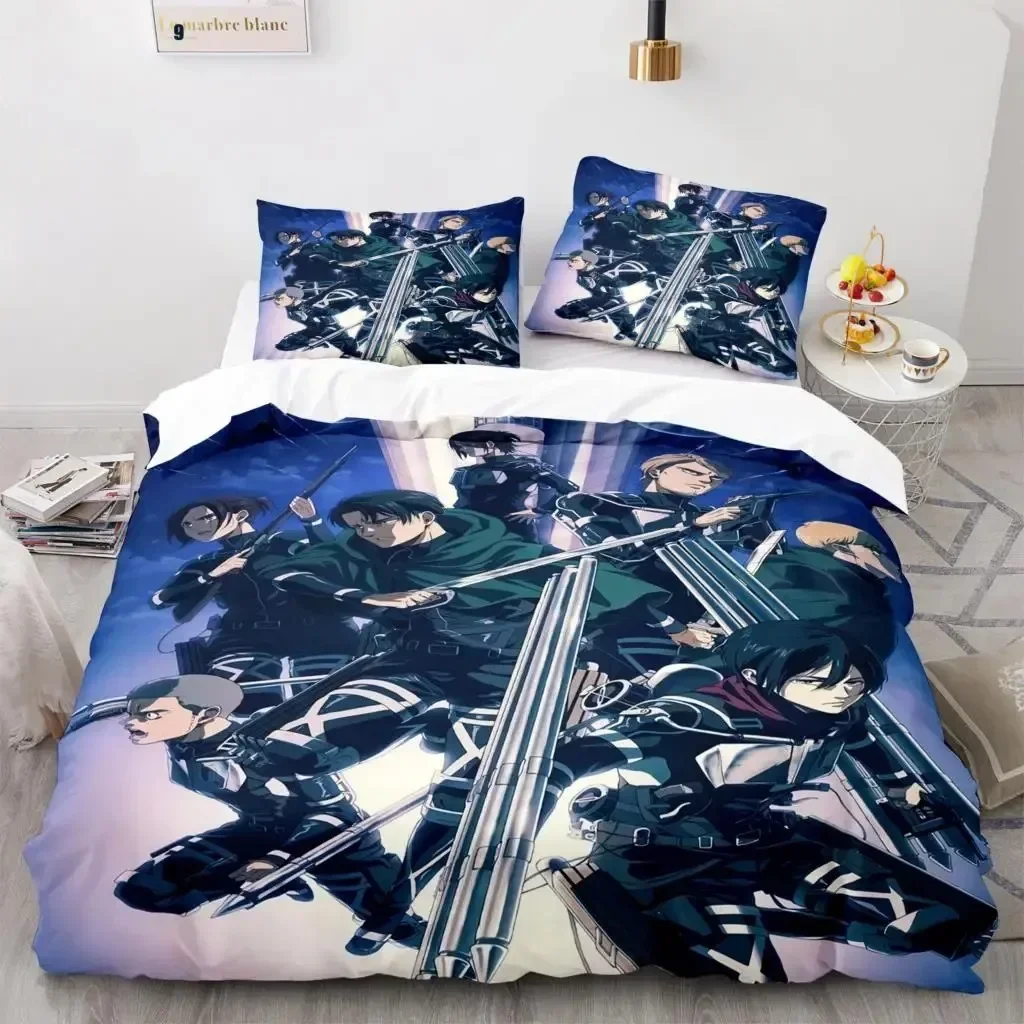 Anime Attack On Titan Home Tex - Home Textiles Bedding บทวิจารณ์และราคา