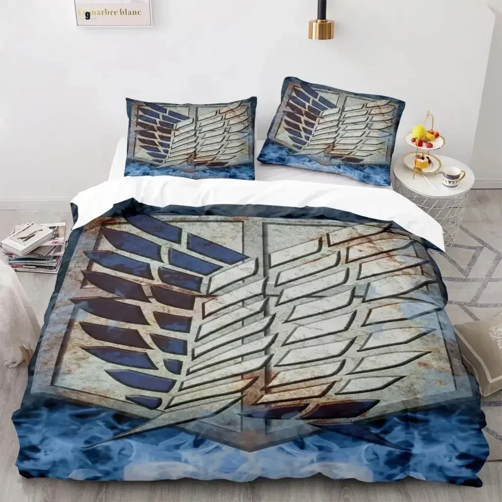 Anime Attack On Titan Home Tex - Home Textiles Bedding บทวิจารณ์และราคา