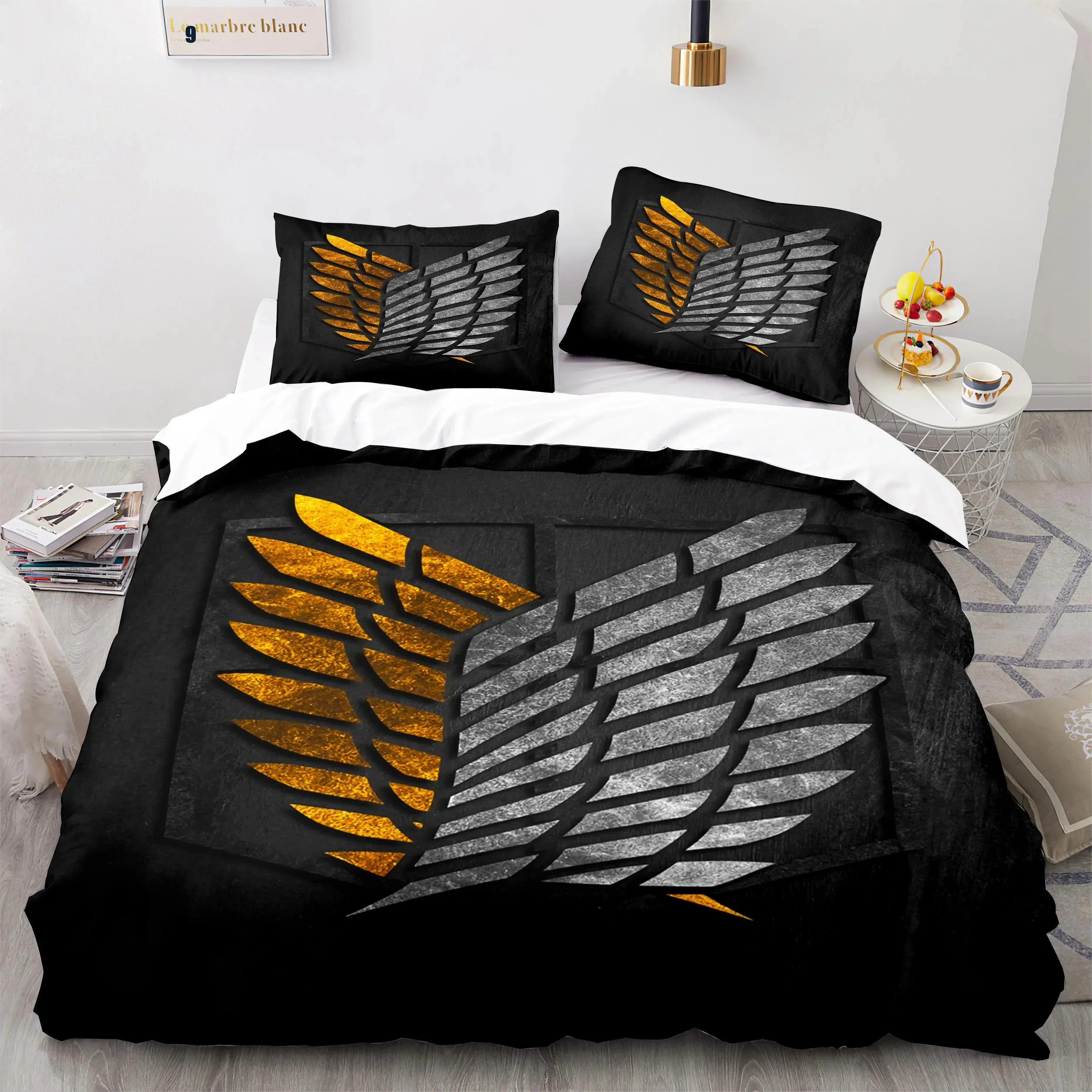 Anime Attack On Titan Home Tex - Home Textiles Bedding บทวิจารณ์และราคา