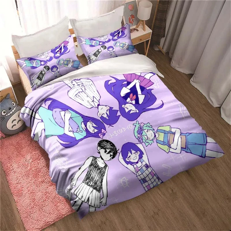 Fashion 3D Printed Anime Omori - Home Textiles Bedding บทวิจารณ์และราคา