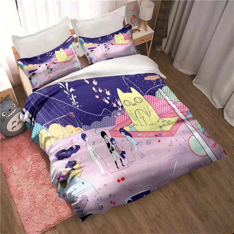 Fashion 3D Printed Anime Omori - Home Textiles Bedding บทวิจารณ์และราคา