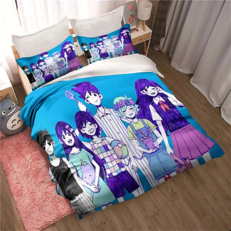 Fashion 3D Printed Anime Omori - Home Textiles Bedding บทวิจารณ์และราคา