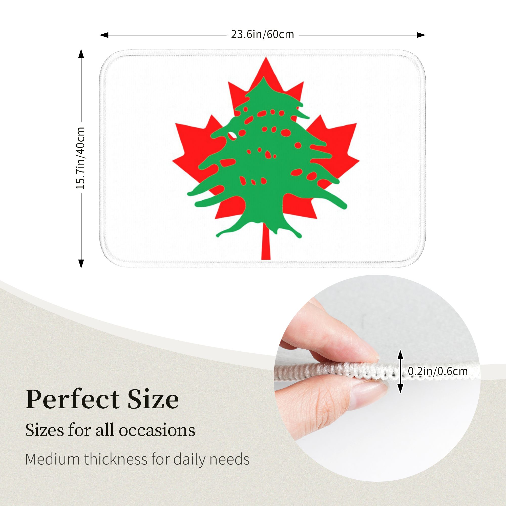 Canada Lebanese Lebanon Flag M - Home Textiles Canada บทวิจารณ์และราคา