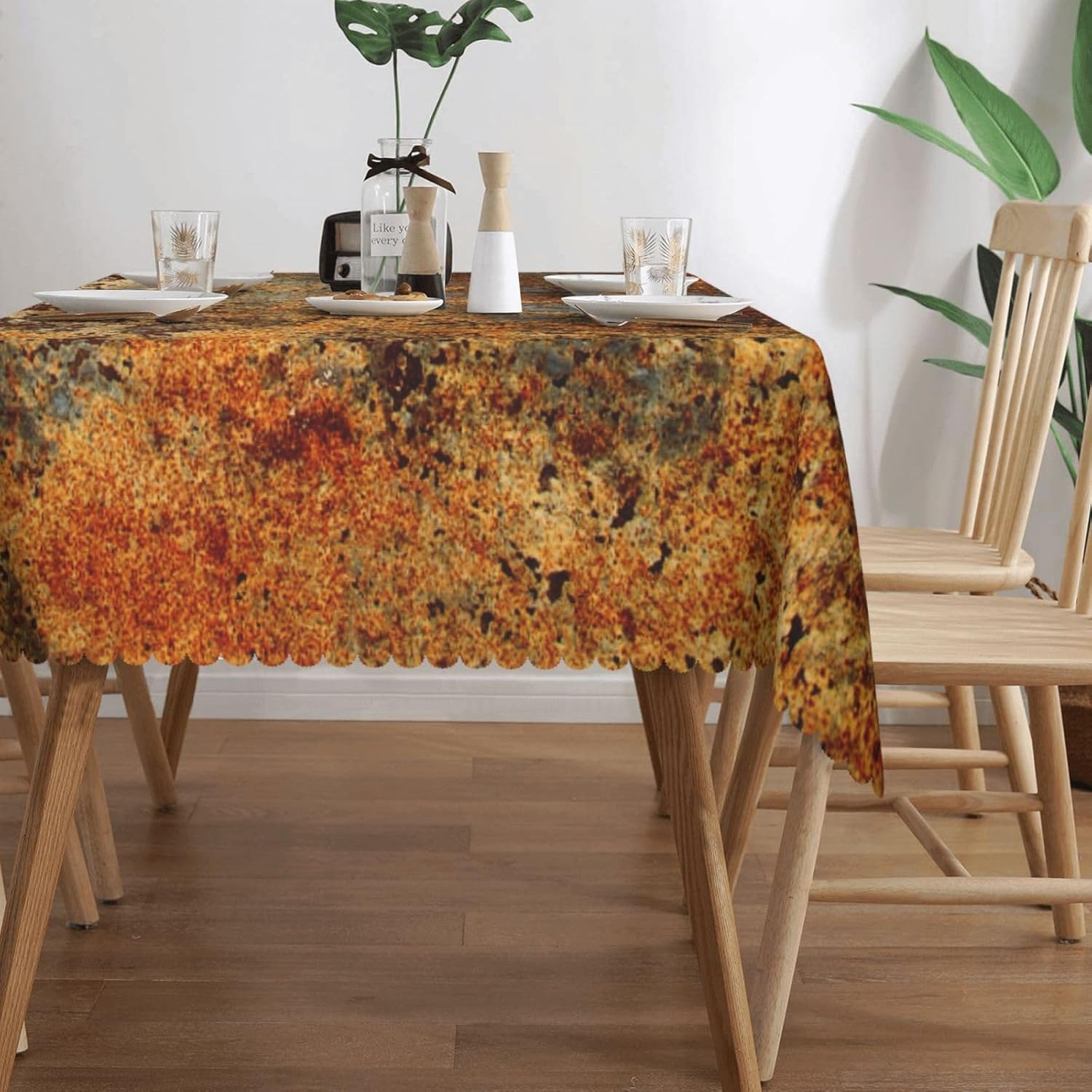 Industrial Brown Rust Metal Ta - Home Textile Industry บทวิจารณ์และราคา