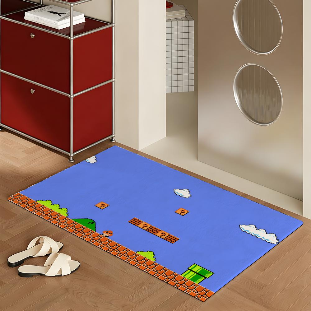 Anime Pixel Image Floor Mat So - Home Textiles Images บทวิจารณ์และราคา