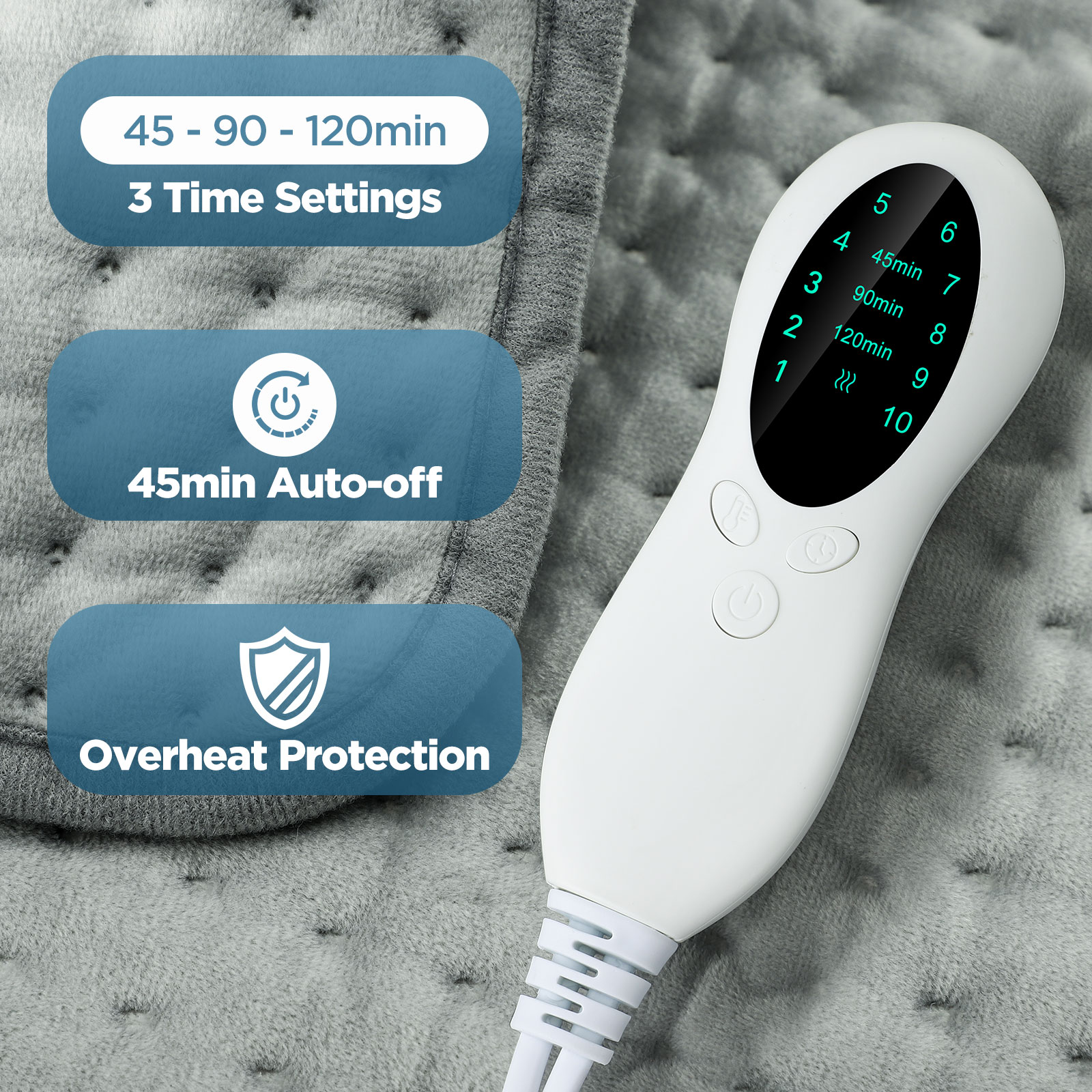 30*60/40*76/50*100cm Electric  - Electric Blanket Heated บทวิจารณ์และราคา