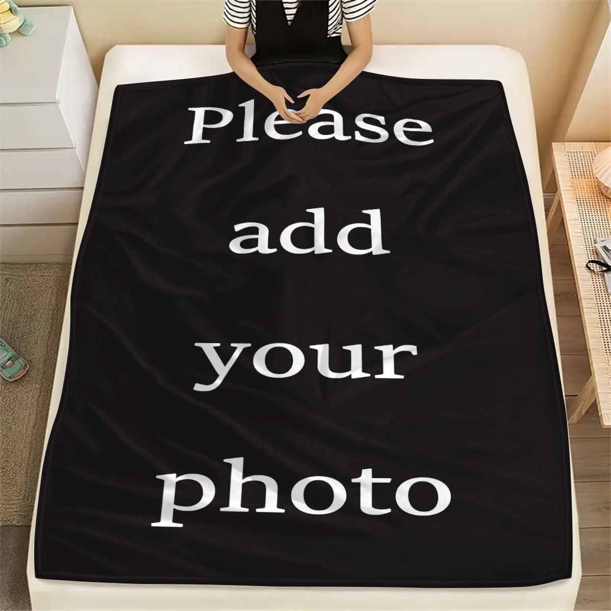 Custom Digital Flannel Fleece  - Home Textiles Images บทวิจารณ์และราคา