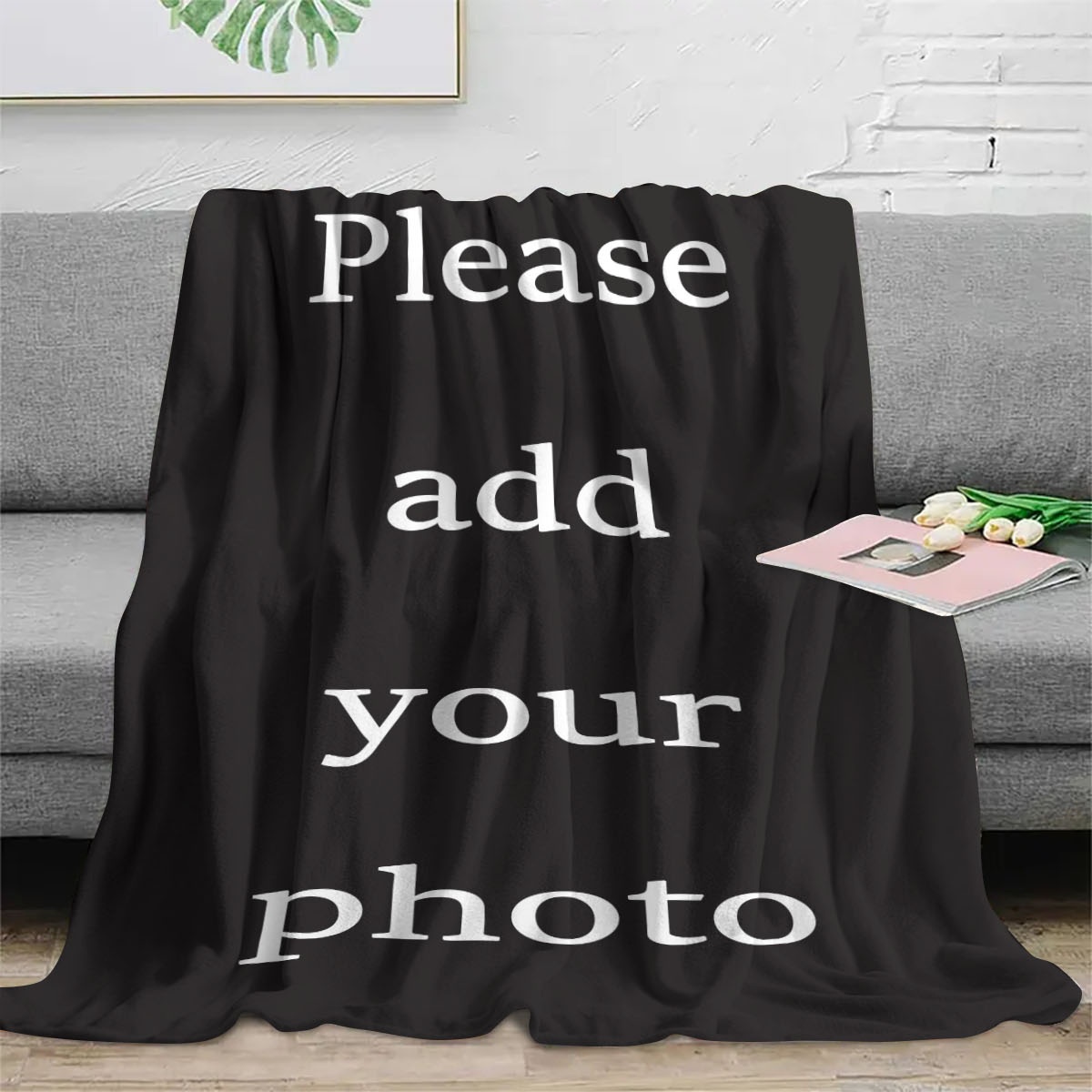 Custom Digital Flannel Fleece  - Home Textiles Images บทวิจารณ์และราคา